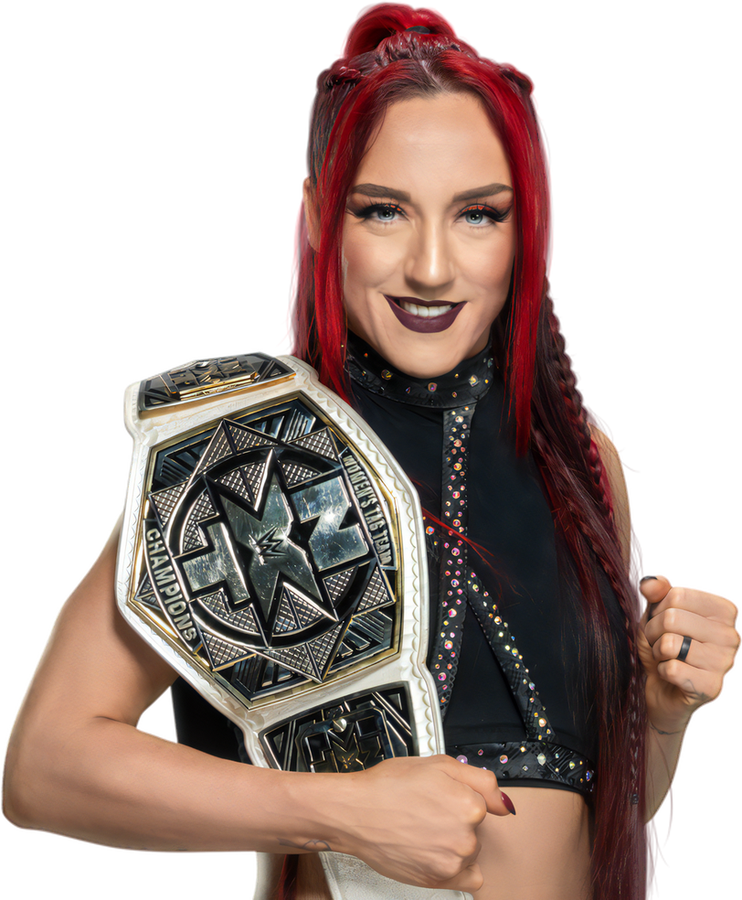 Alba Fire Alba Fyre *OFFICIAL* NXT Women's Tag Champ render by babuguuscooties on ...