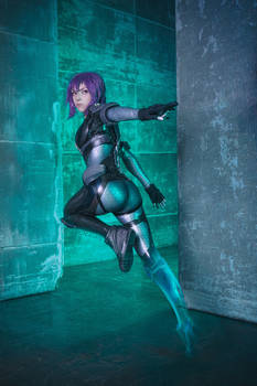 Motoko cosplay - ghost in the shell - octokuro