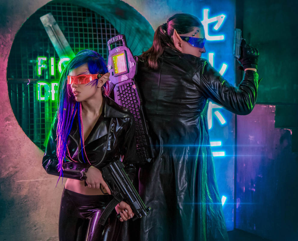 Shadowrun is one of the best cyberpunk universes by octokuro on DeviantArt