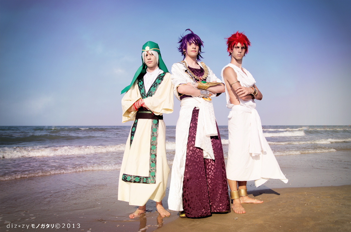 MAGI: The Labyrinth of Magic (Sinbad, Jafar (MAGI), Masrur