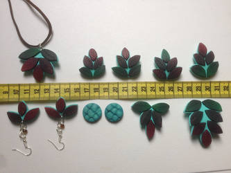 Leaf Charms and Jewelry