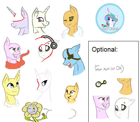 Mlp Base Color Guide 9 Base Mlp 9 Ponies By Staricy097 by StarIcy097 on DeviantArt