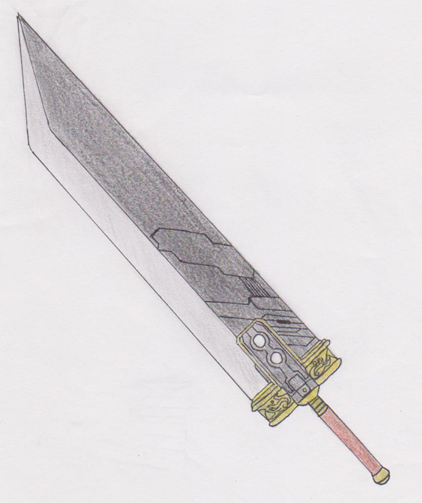 Buster Sword - Reference By Saxdude26 On Deviantart