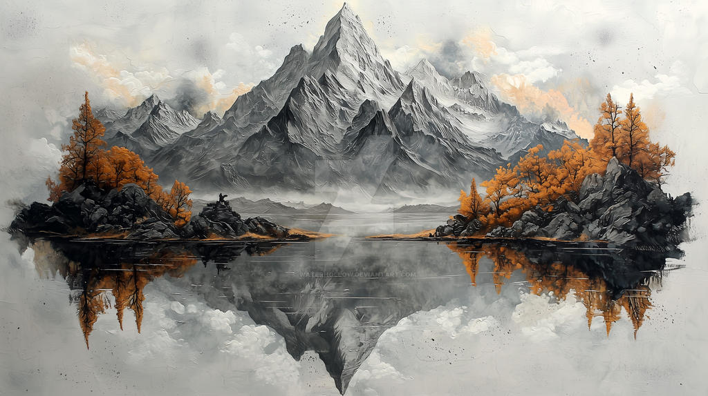 The Lonely Mountain of Smaug by waterhollow on DeviantArt