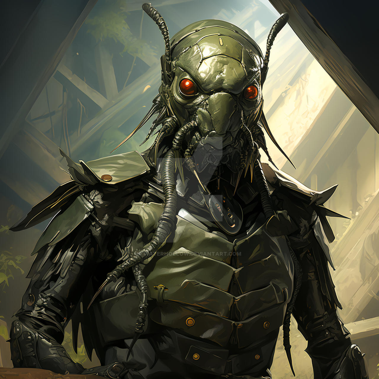 Agent Insectoid General of Insectoids by waterhollow on DeviantArt