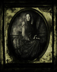 A wet plate effect