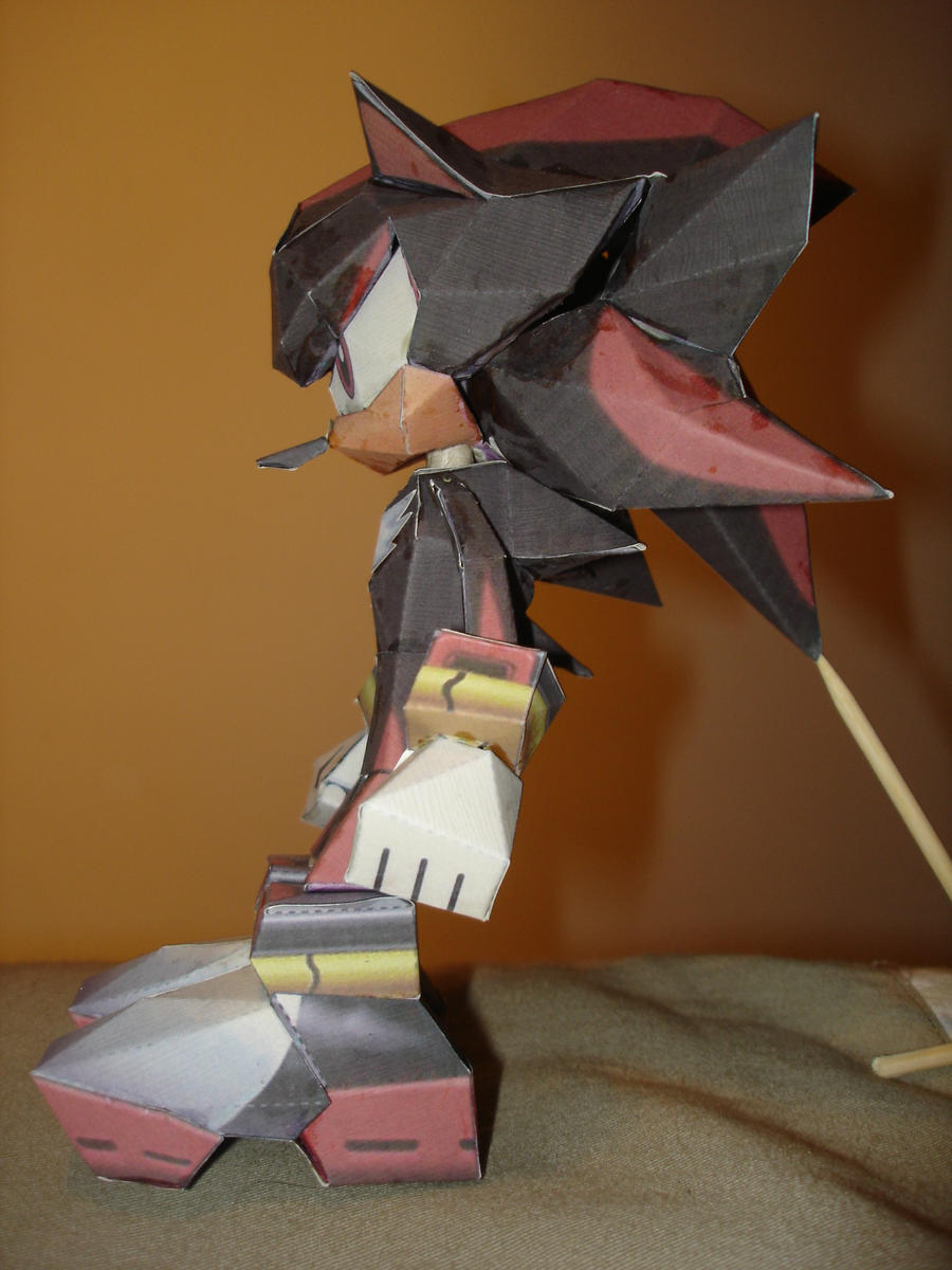 Shadow Papercraft.. by BrunoPigh on DeviantArt