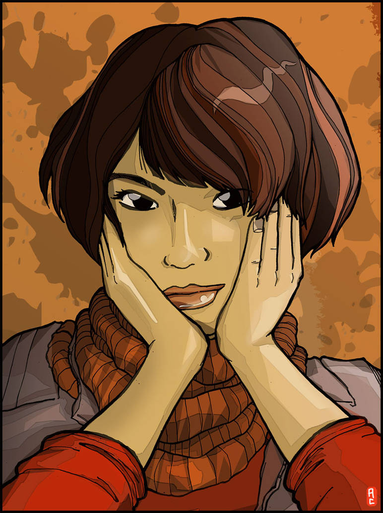 Naoko by AlexConnolly on DeviantArt