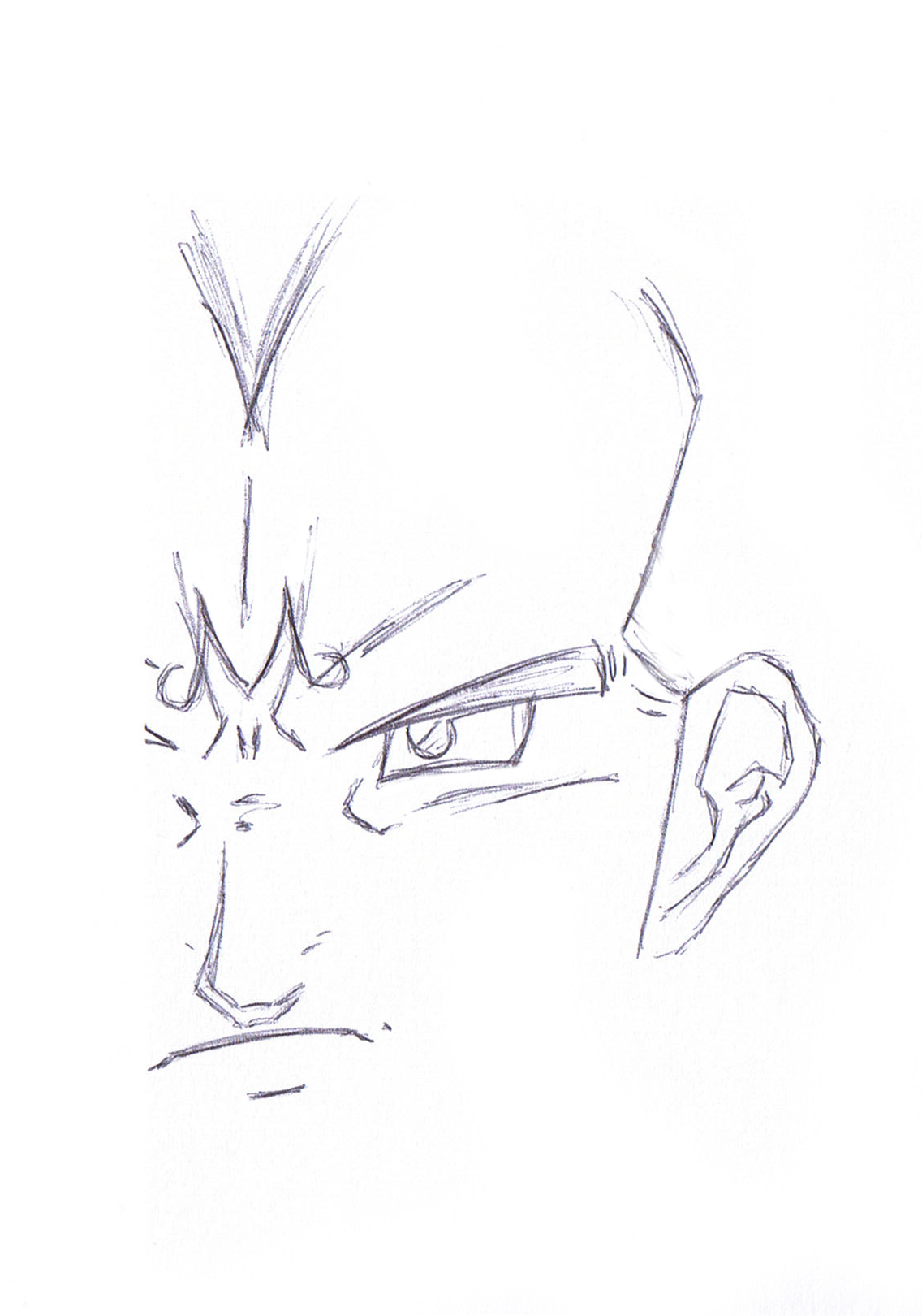 Majin Vegeta face