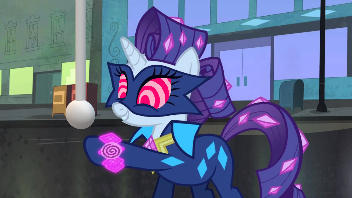 Radiance Rarity Mlp: Power Ponies Radiance (Rarity) Hypnotized by 14oliverhedgehog on ...