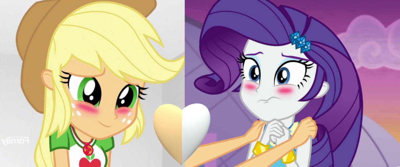 mlp equestria girls Rarity X Applejack (RP?) by 14oliverhedgehog on ...