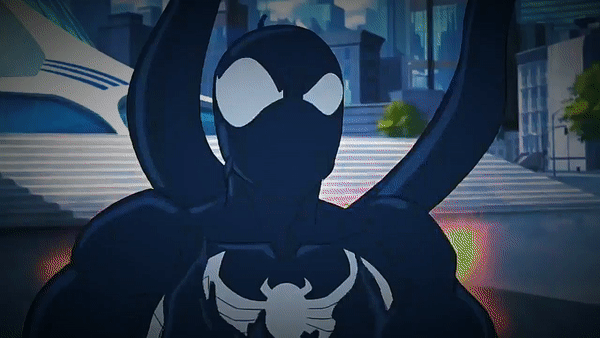 Black Spider-man To Venom! (GIF) by 14oliverhedgehog on DeviantArt