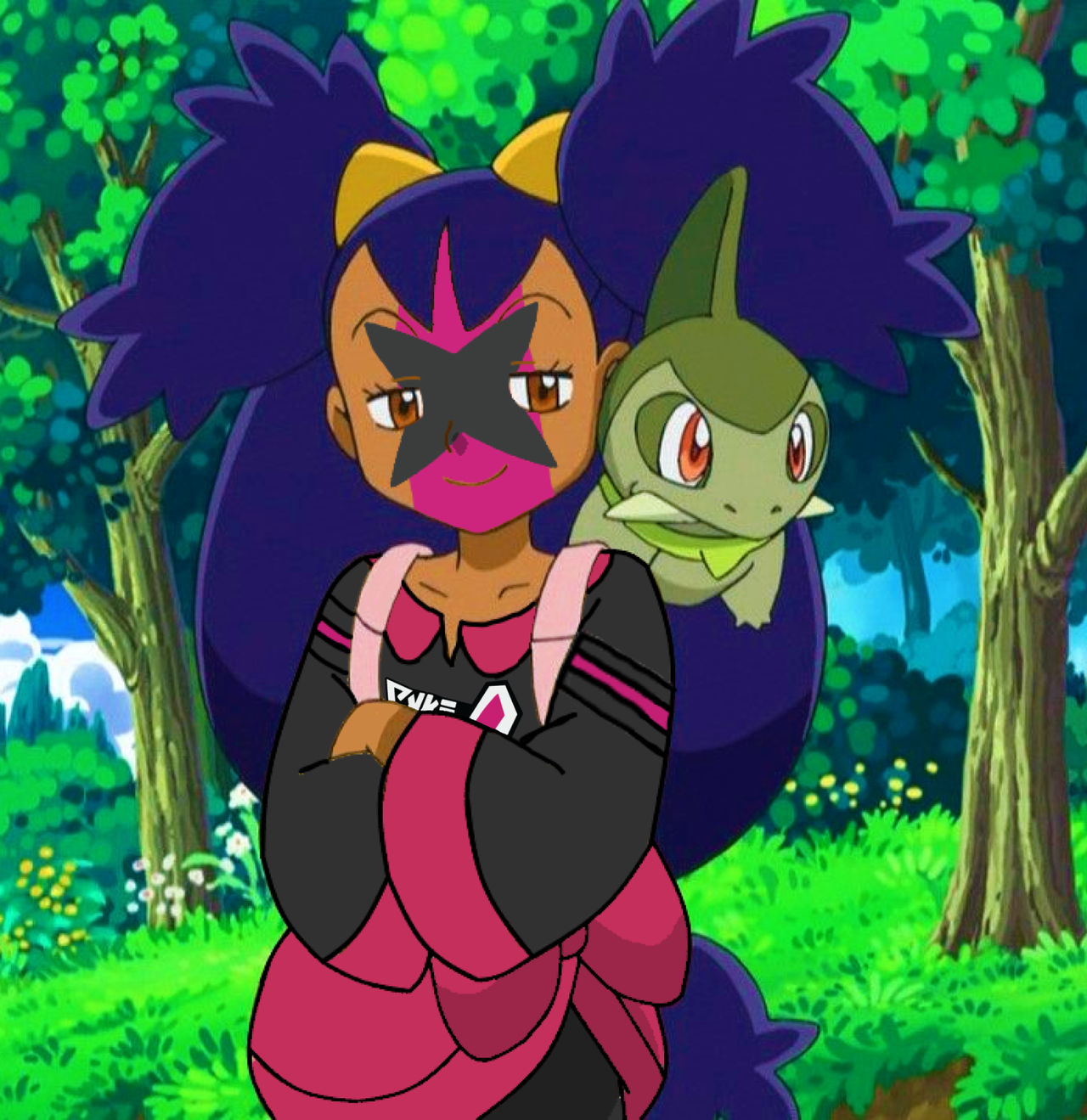 Pokemon Team Yell: Iris (Screencap 1) by 14oliverhedgehog on DeviantArt