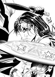 Wonder woman B/W