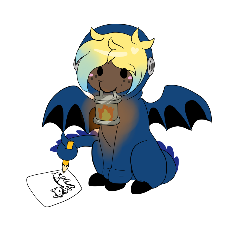 Cocoa Dragon by SquibbleSquib on DeviantArt