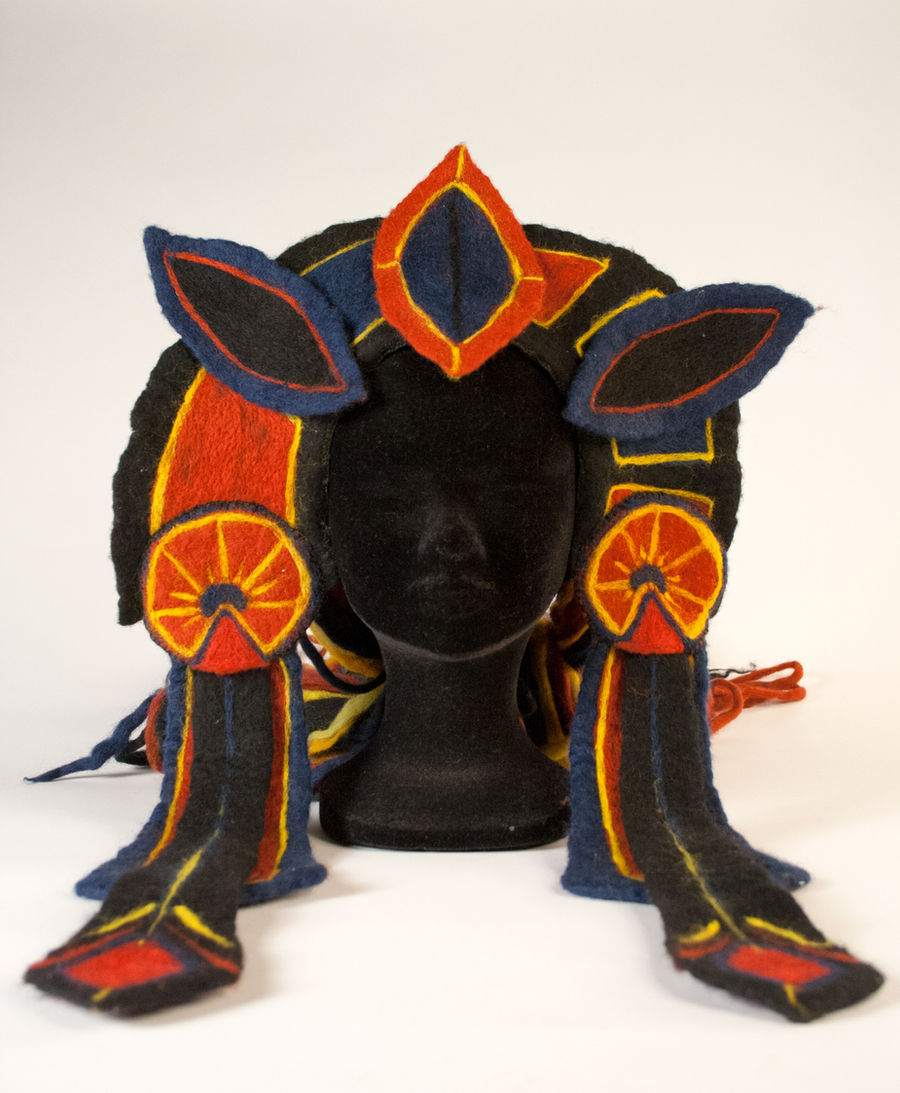 Aztec Capo Deco Aztec headpiece front view by MightyKaytor on DeviantArt