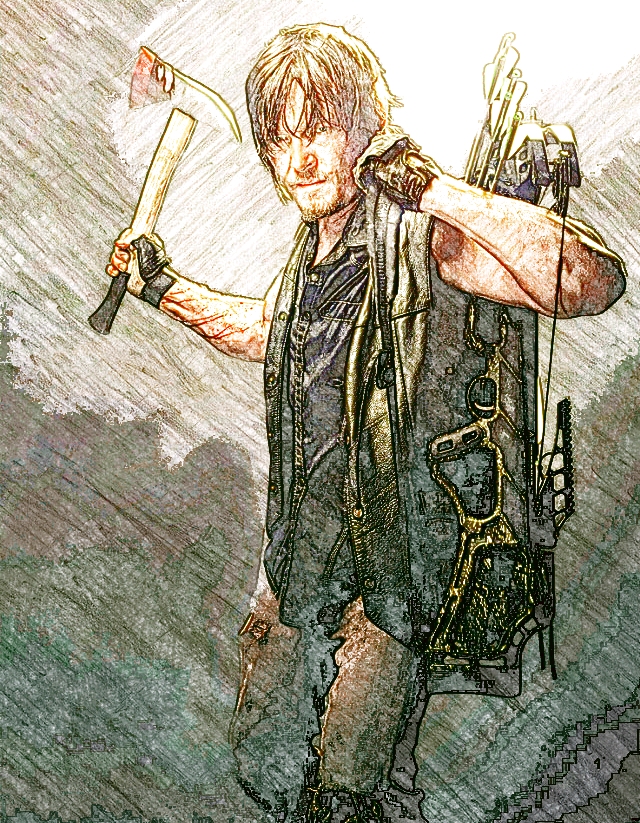 Daryl Dixon my sketch version