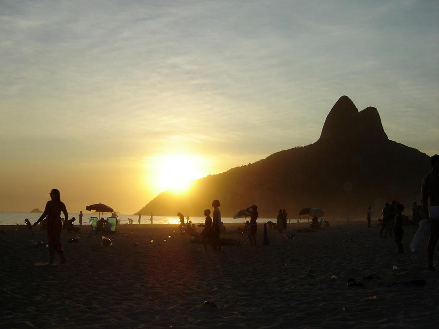 Por-do-sol em Ipanema