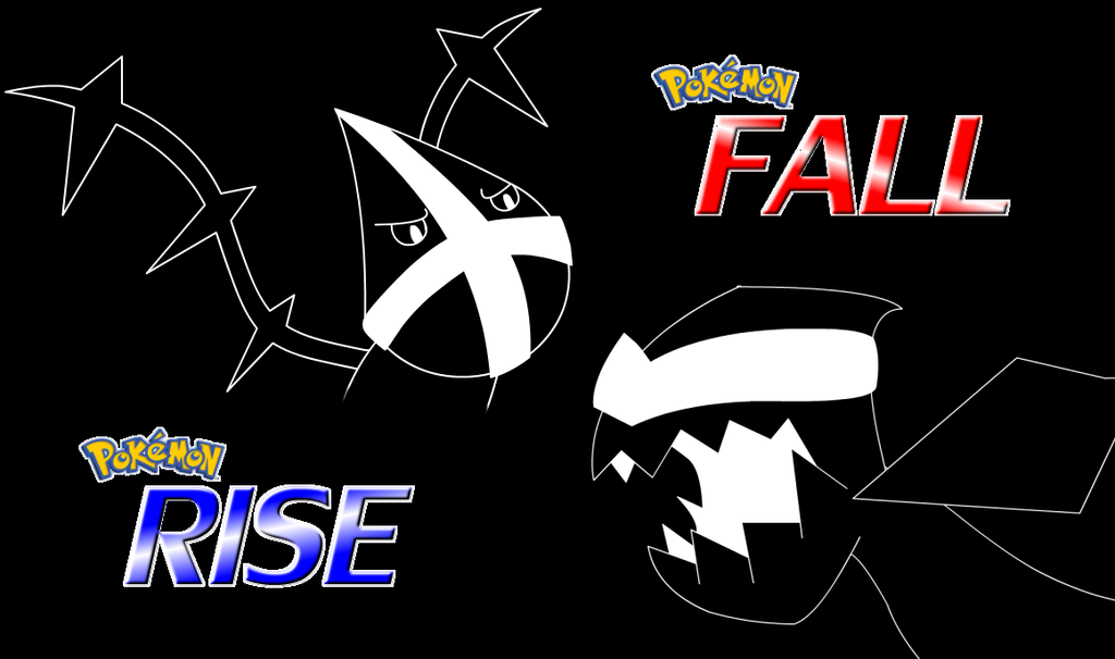 Pokemon Rise Version and Fall Version by 1AndOnly4th on DeviantArt