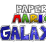 Paper Mario Galaxy Logo Design