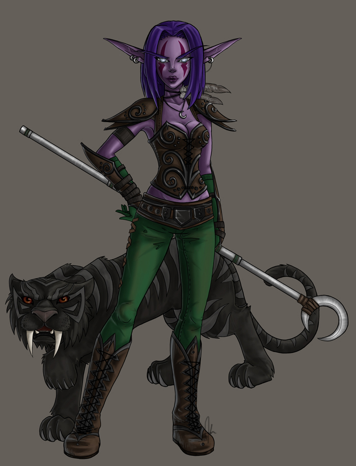 WoW: Night Elf hunter