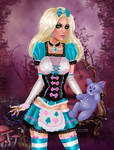 Alice in Glamourland by kharis-art