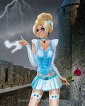 Princess Cinderella by kharis-art