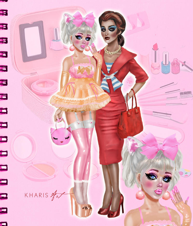 So Cute And Feminine By Kharis art On DeviantArt so-cute-and-feminine-by-kharis-art-on-deviantart