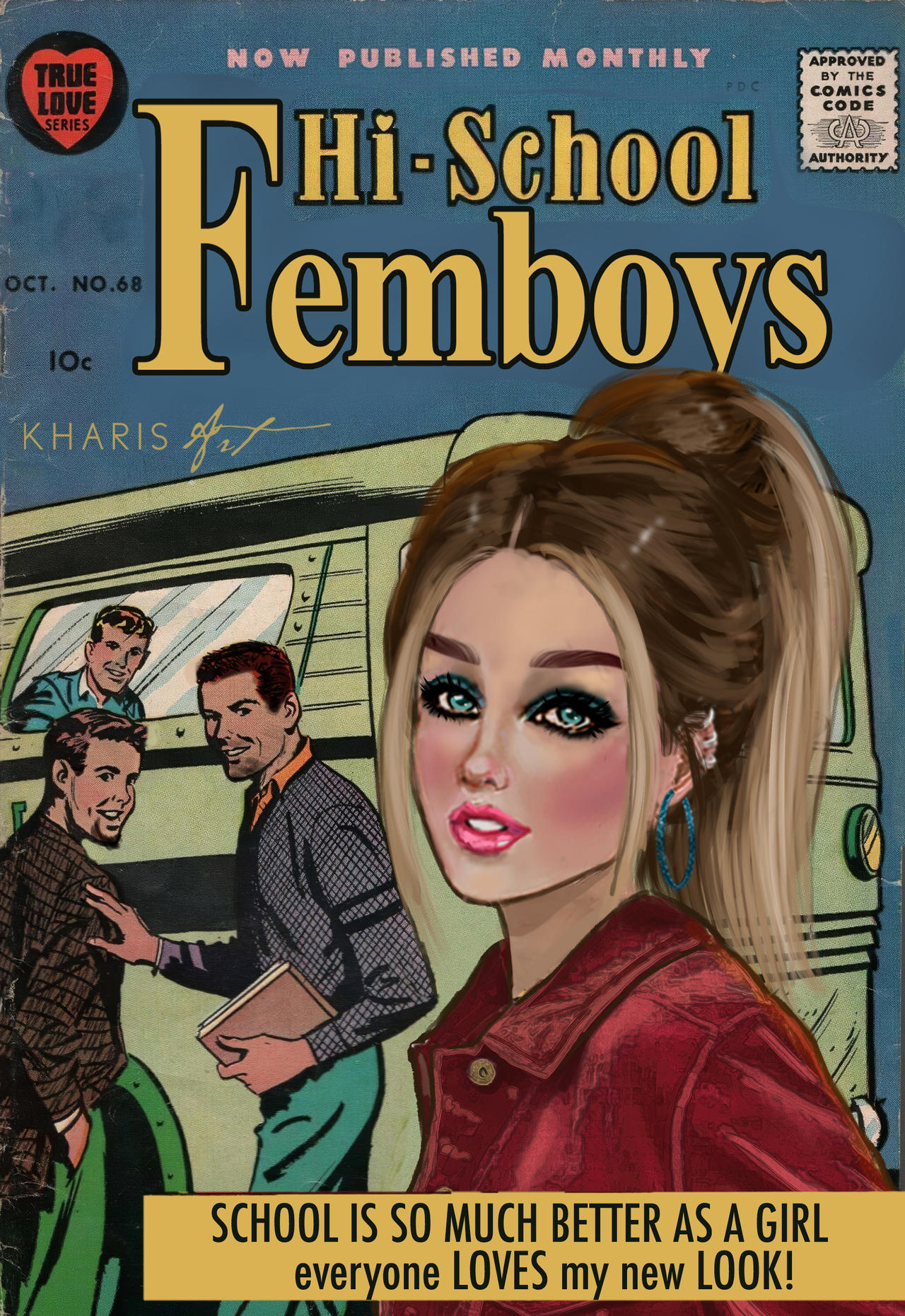 Femboy Comics by kharisart on DeviantArt