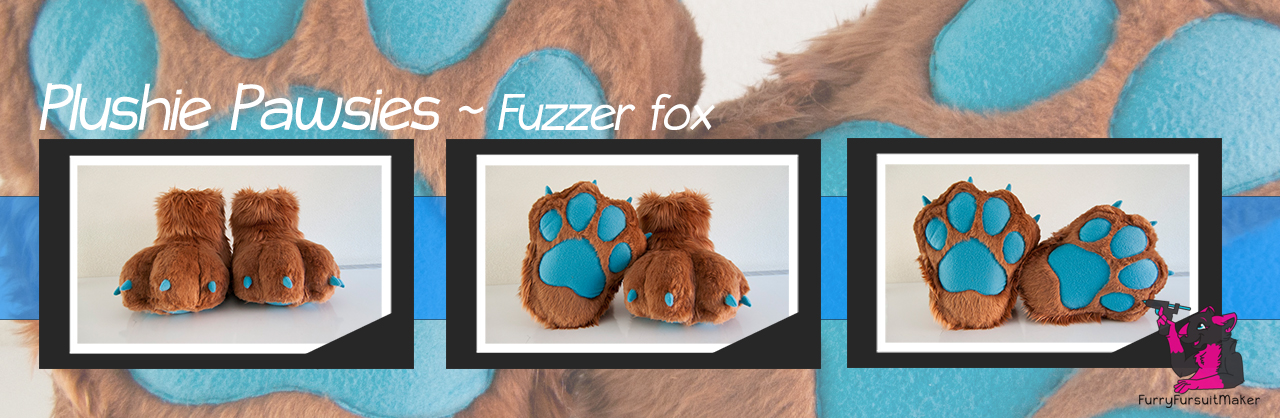 Plushie Pawsies - Fuzzer Fox