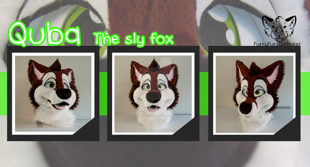 Quba the sly Fox by FurryFursuitMaker