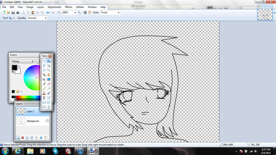 How I draw on paint.net 2! by Magic-Usagi on DeviantArt