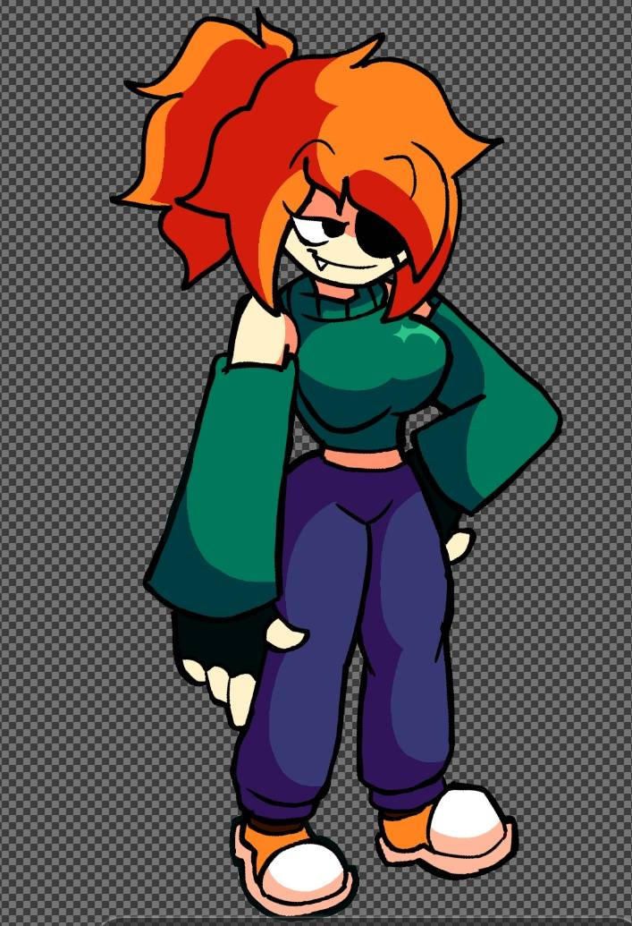~Carleen Fire (Full Body as FNF) by REXYDRAWY on DeviantArt