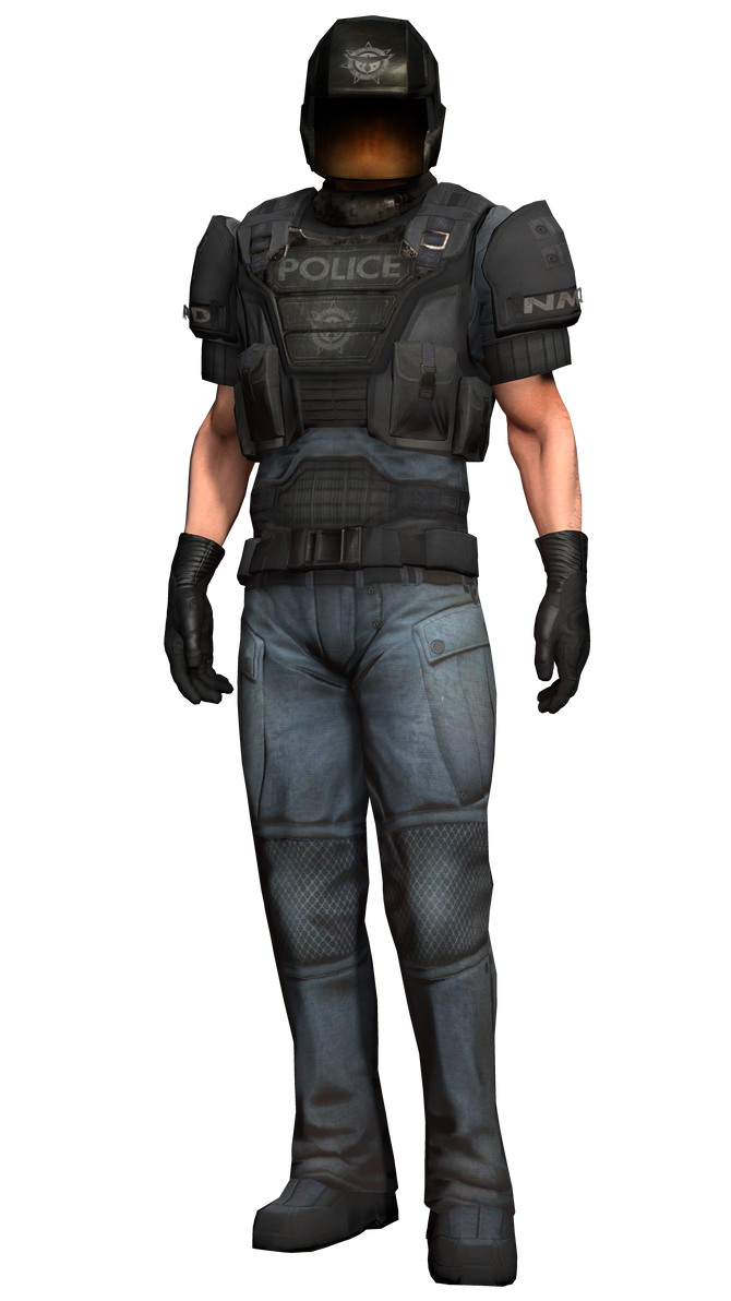 Police Male Riot Single Render by MonkeyRebel117 on DeviantArt