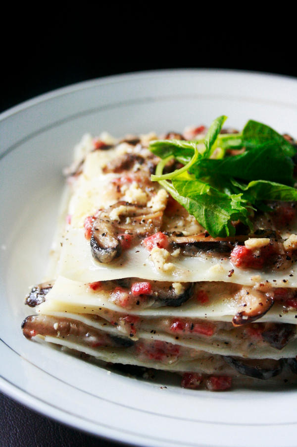 Mushroom Lasagna