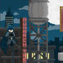 Pixel art: Batman Arkham city