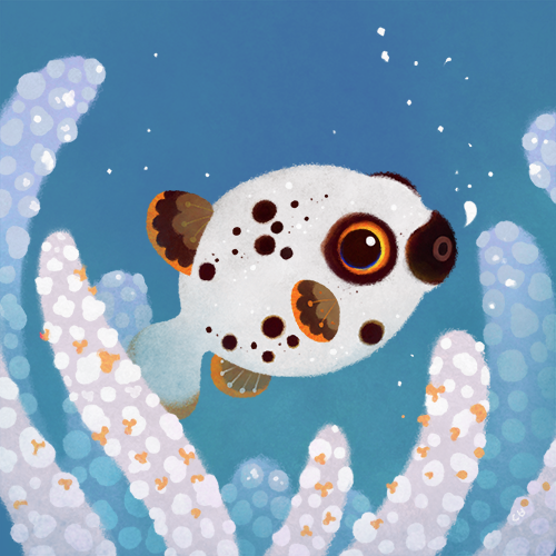 Blackspotted puffer