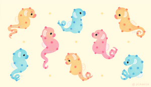 Pygmy seahorses