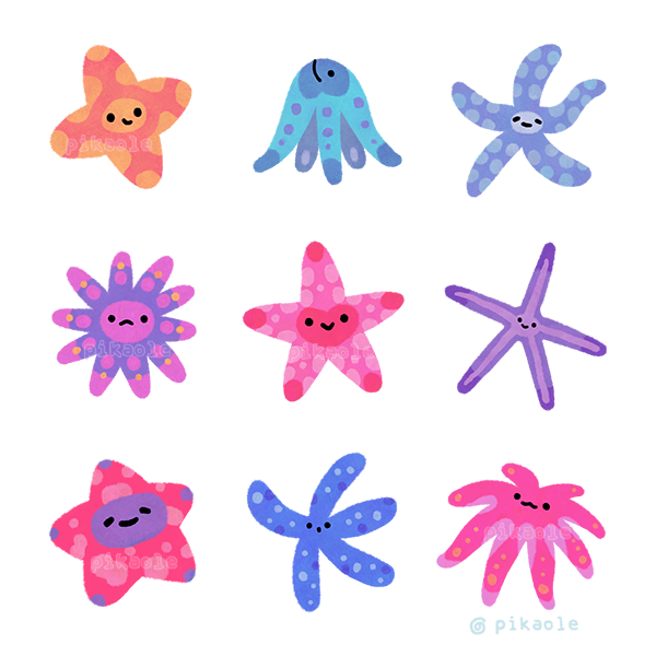 Starfish by pikaole on DeviantArt