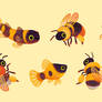 Bumblebee and fish
