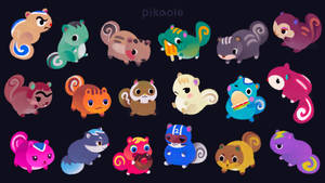 Squirrel villagers