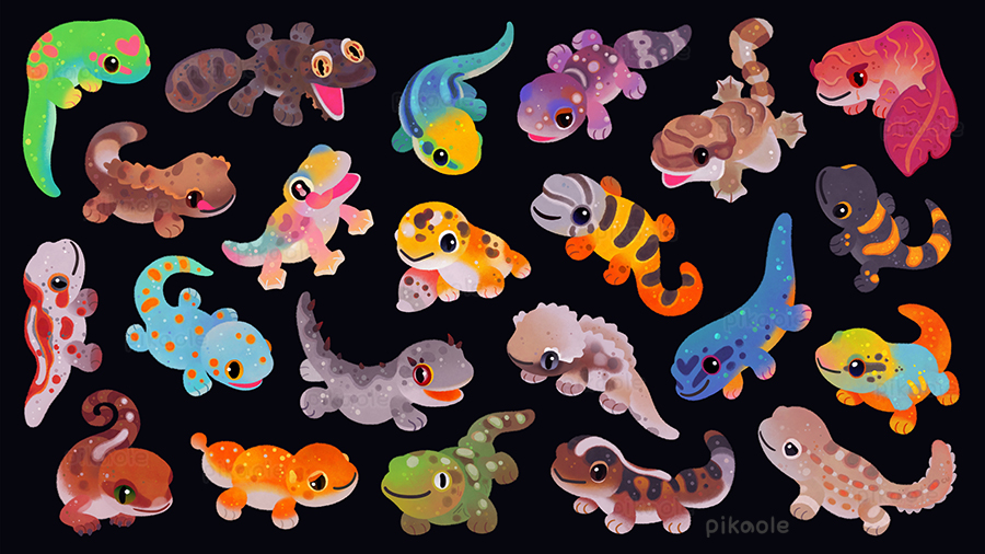 Gecko Deviantart Gecko by pikaole on DeviantArt