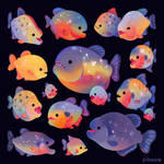 Happy Piranha by pikaole