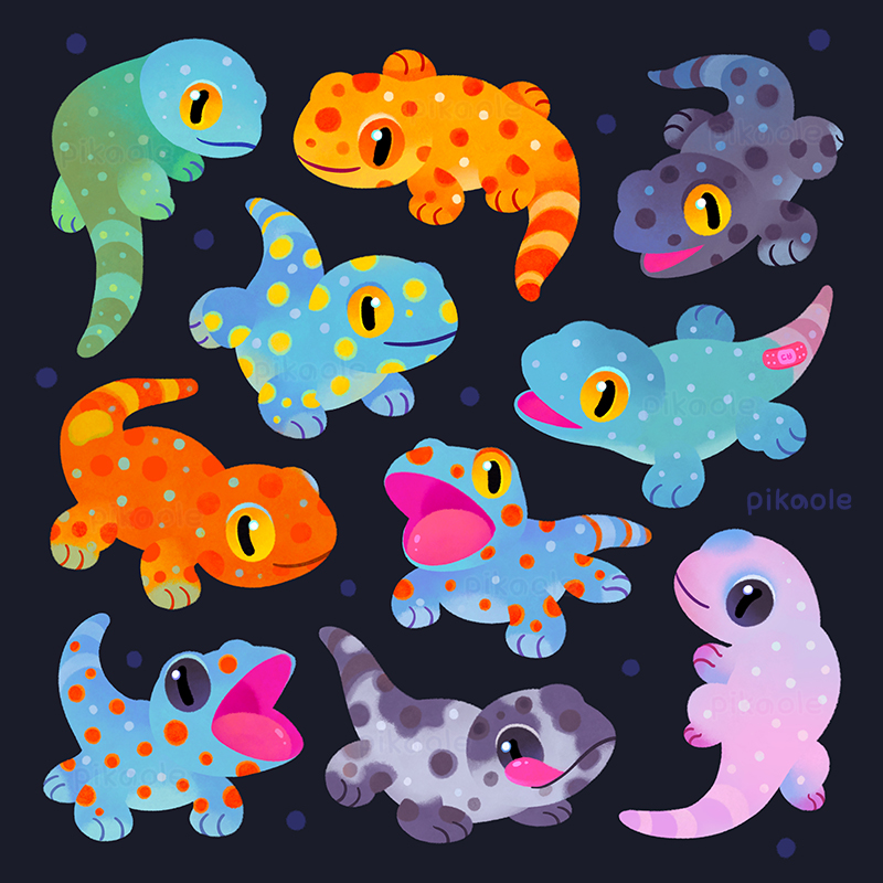 Deviantart Tokay Raptor Tokay gecko by pikaole on DeviantArt
