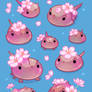 Cherry blossom horseshoe crab