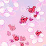 Cherry blossom shrimp