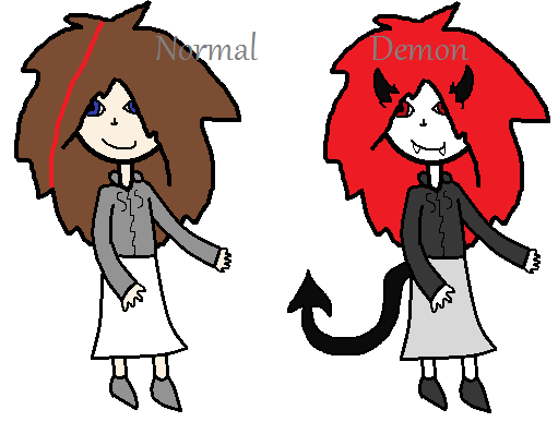 Chiflore normal and demon