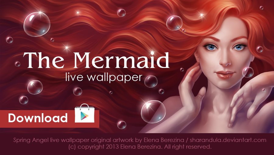 The Mermaid (live wallpaper) by sharandula on DeviantArt The Mermaid (live wallpaper) by sharandula on DeviantArt