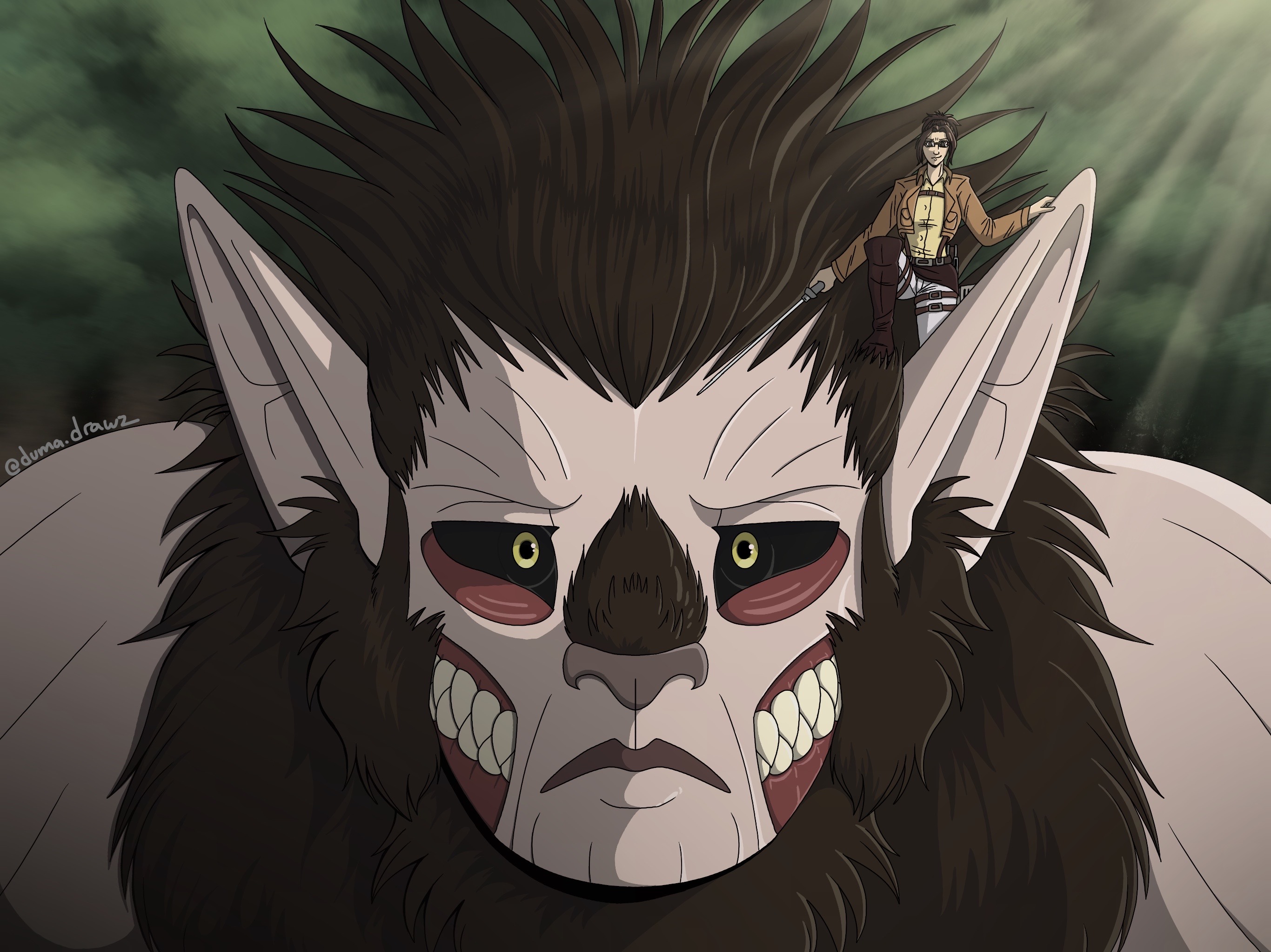 Beast Titan by DumaDrawz on DeviantArt