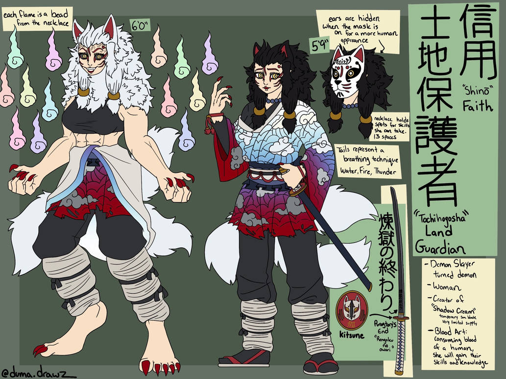 Thread Demon Oc Demon Slayer oc by DumaDrawz on DeviantArt